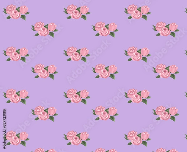 Fototapeta テクスチャー,背景,素材,下地,カラー,色,グラフィック,デザイン,イラスト,花,background,illust,graphic