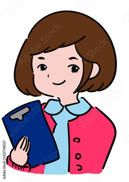 Obraz 医療・福祉・衛生女性