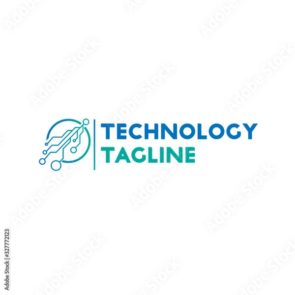 Obraz Logo Technology