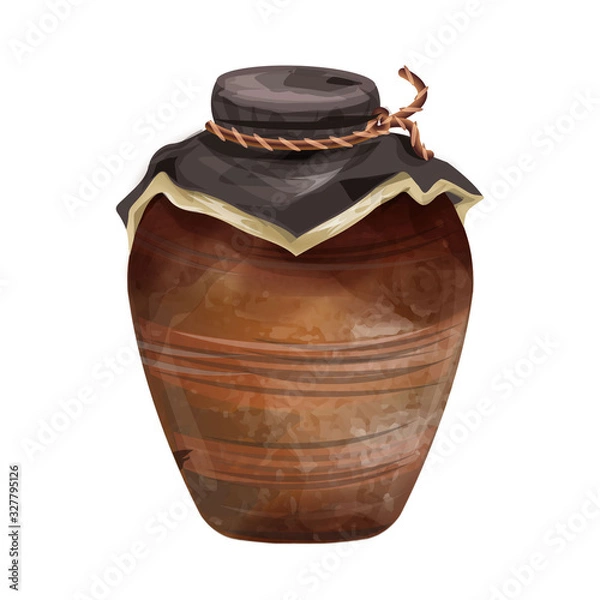 Obraz 甕・壷・古い瓶