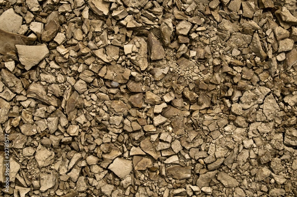 Obraz crumbled rocks