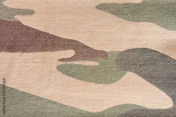 Fototapeta Texture of soldier cloth background, Camouflage pattern