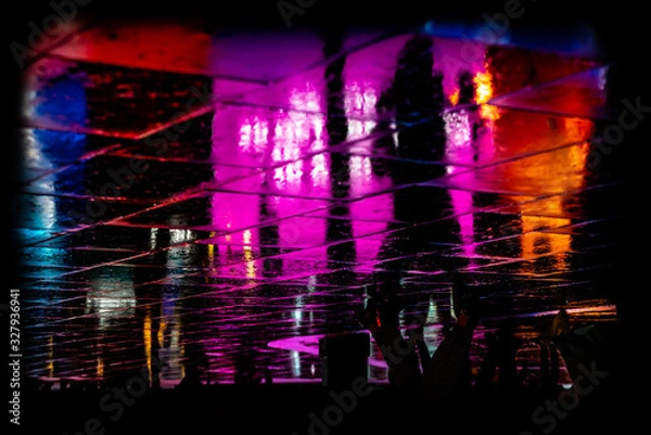 Obraz Pink Silhouettes 2