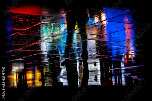 Obraz Multi coloured Silhouettes