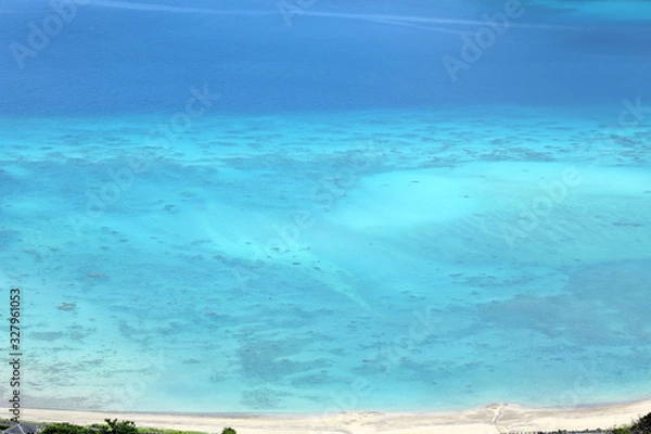 Fototapeta 奄美大島　奄美ブルーの海