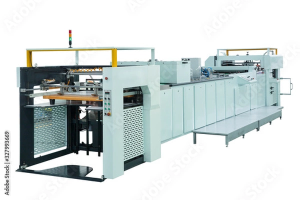 Fototapeta Printing machine