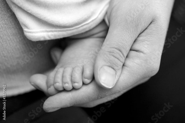Fototapeta pied de bébé
