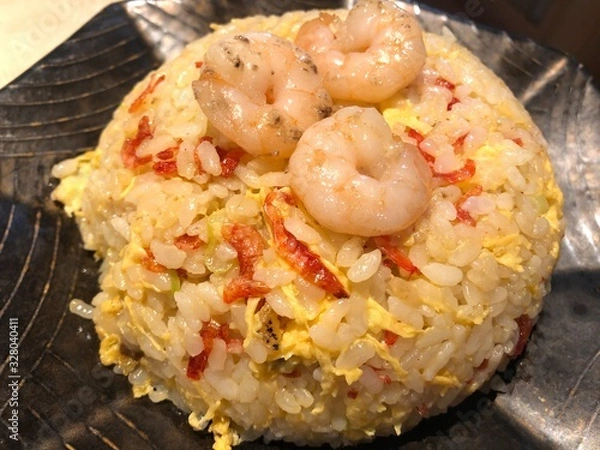 Obraz えび チャーハン 美味しい 食事 和食