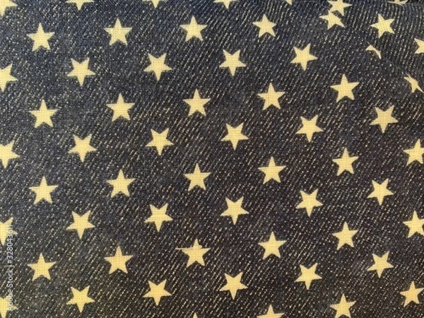 Obraz 星 デニム ドット 素材 背景 