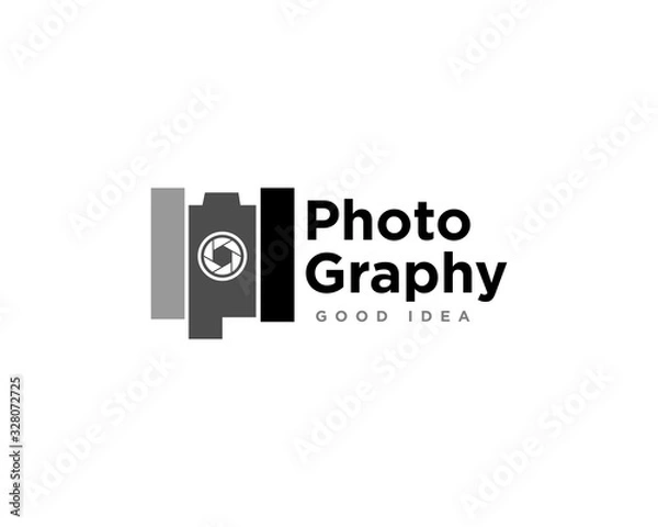 Obraz Camera Photography Logo Icon Design Vector