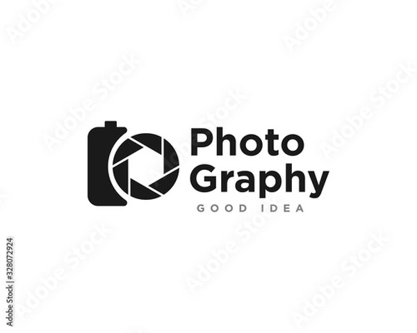 Obraz Camera Photography Logo Icon Design Vector