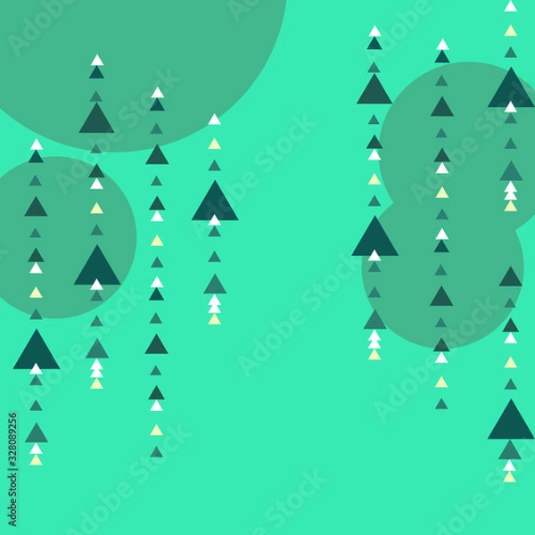 Obraz abstract blue background with geometry