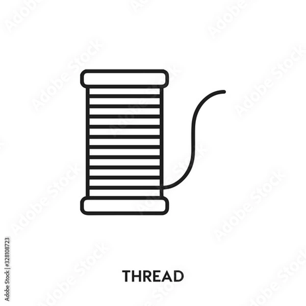 Fototapeta village vector line icon. Simple element illustration. village icon for your design. Can be used for web and mobile.