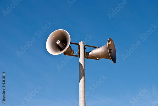 Fototapeta głośnik