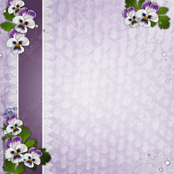 Fototapeta Greeting card