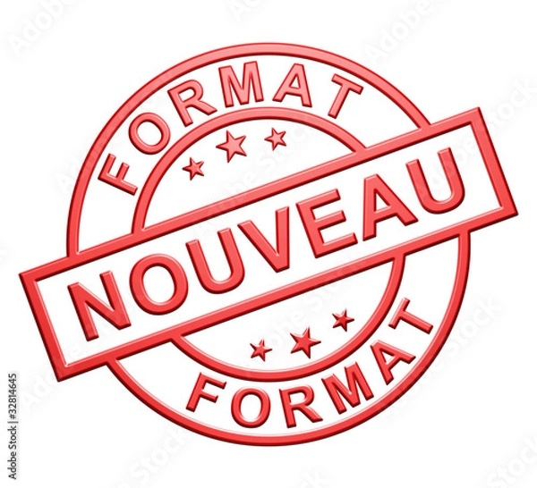 Obraz Pieczęć „nowego formatu”