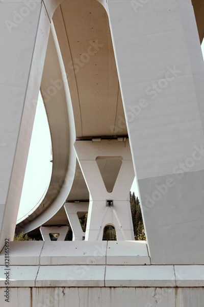 Obraz Stoney Trail Bow River Bridge