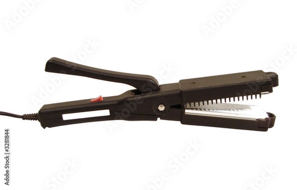 Obraz hair curler isolated on white background