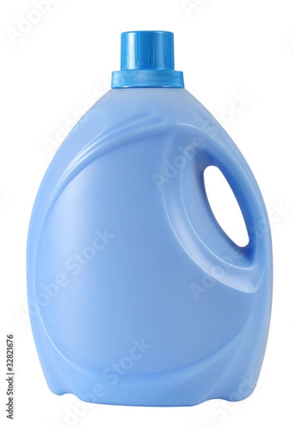 Fototapeta Detergent bottle. Isolated