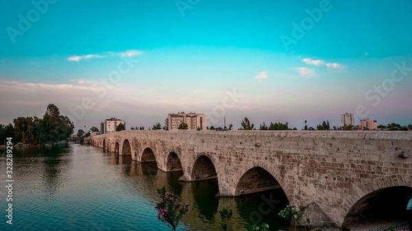 Obraz stone bridge in adana