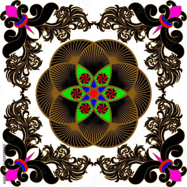 Obraz seamless pattern