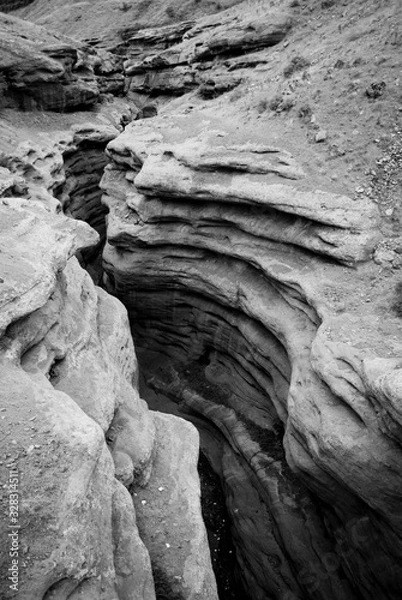 Fototapeta A nice view of the Gap in the mountain