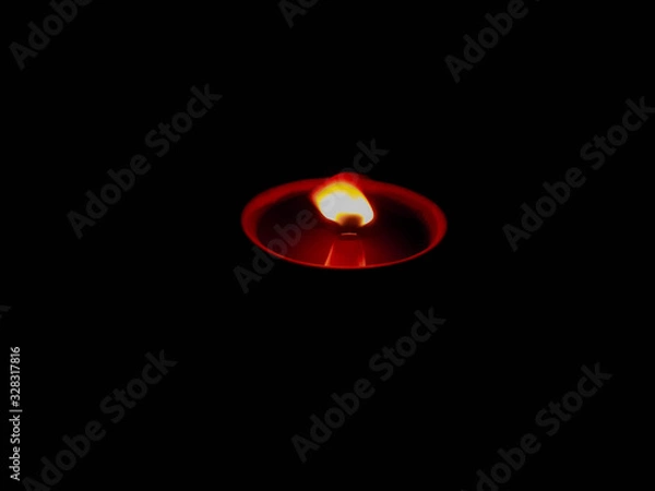 Obraz candle in the dark