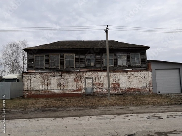 Obraz old abandoned house