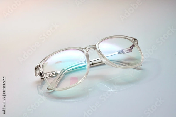 Obraz glasses isolated on white background