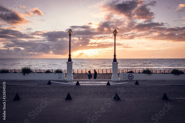 Obraz Coucher de soleil à Châtelaillon-Plage