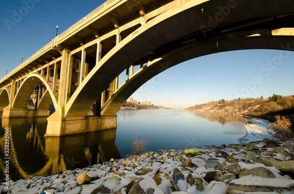 Obraz Broadway Bridge Underpass in Saskatoon