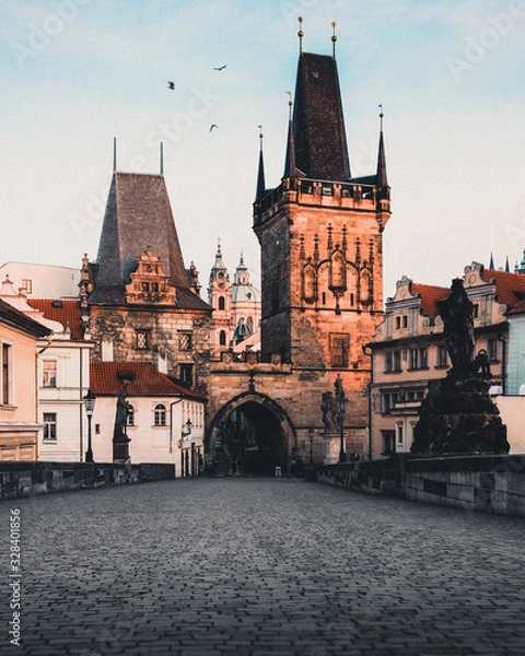 Fototapeta view of prague