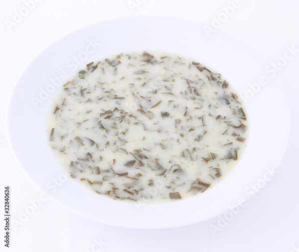 Fototapeta Sorrel soup