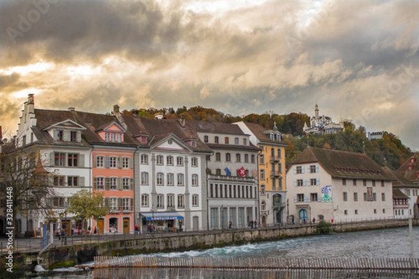 Obraz old town in warsaw