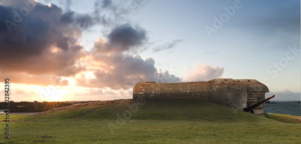 Obraz Bunker on the coast..