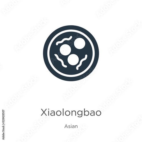 Obraz Xiaolongbao icon vector. Trendy flat xiaolongbao icon from asian collection isolated on white background. Vector illustration can be used for web and mobile graphic design, logo, eps10