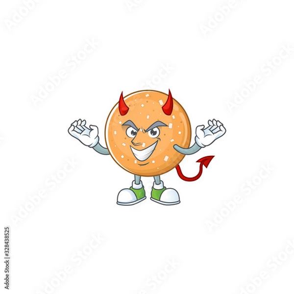 Fototapeta A cruel devil sugar cookies Cartoon character design