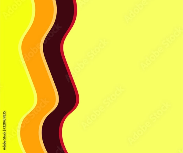 Obraz Abstract colourful background free vector