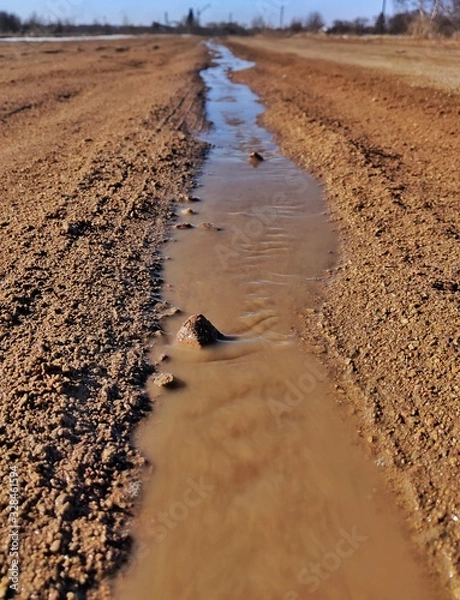 Obraz footprints in sand