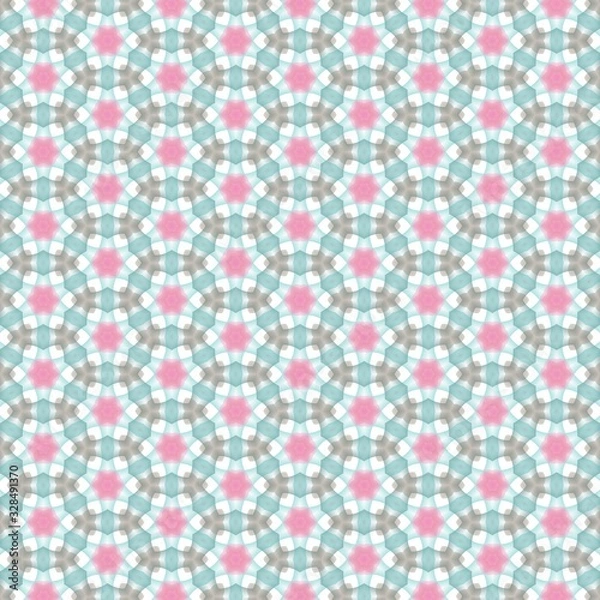 Fototapeta Abstract texture | colored tartan pattern | trendy gingham background | geometric intersecting striped illustration for wallpaper banner fabric garment digital printing graphic or concept design
