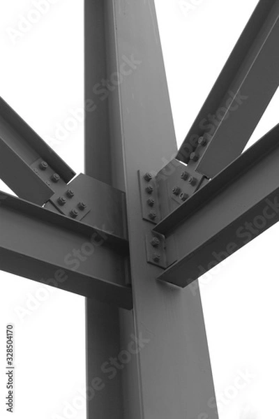 Obraz Steel structure Architecture construction .