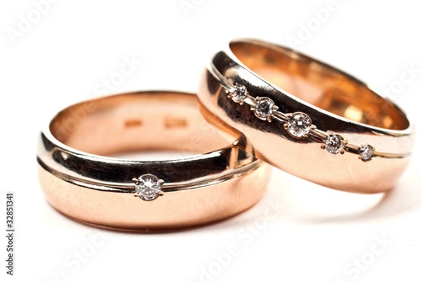 Fototapeta Wedding rings