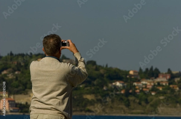 Fototapeta taking photos