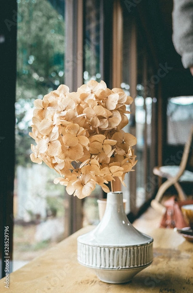 Fototapeta vase with flowers