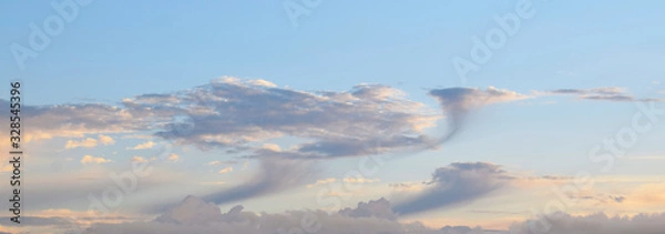 Fototapeta blue sky with clouds