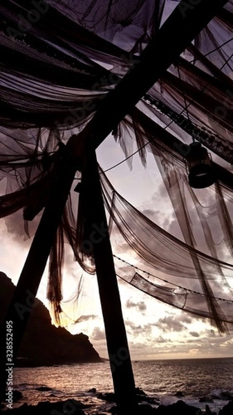 Fototapeta beach hut