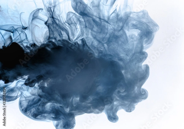 Obraz Smoke abstract colorful for background