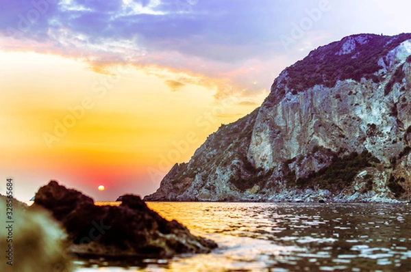 Obraz Sunset Corfu.