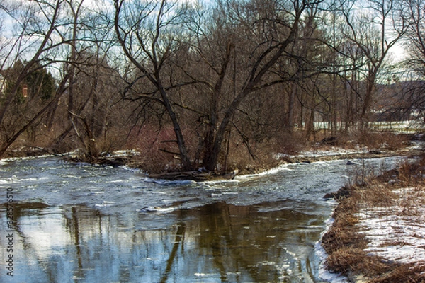 Fototapeta Two way river