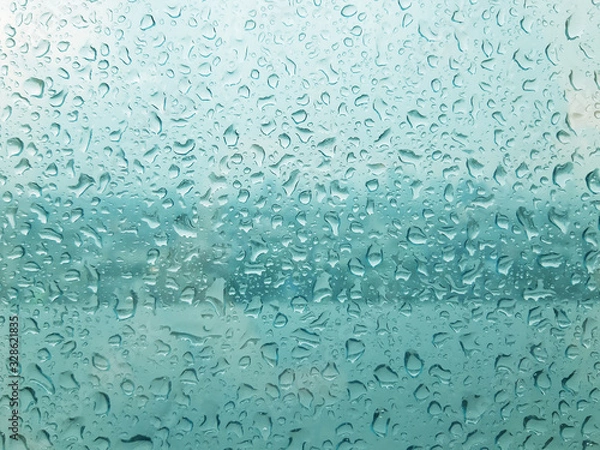 Fototapeta Raindrops on window